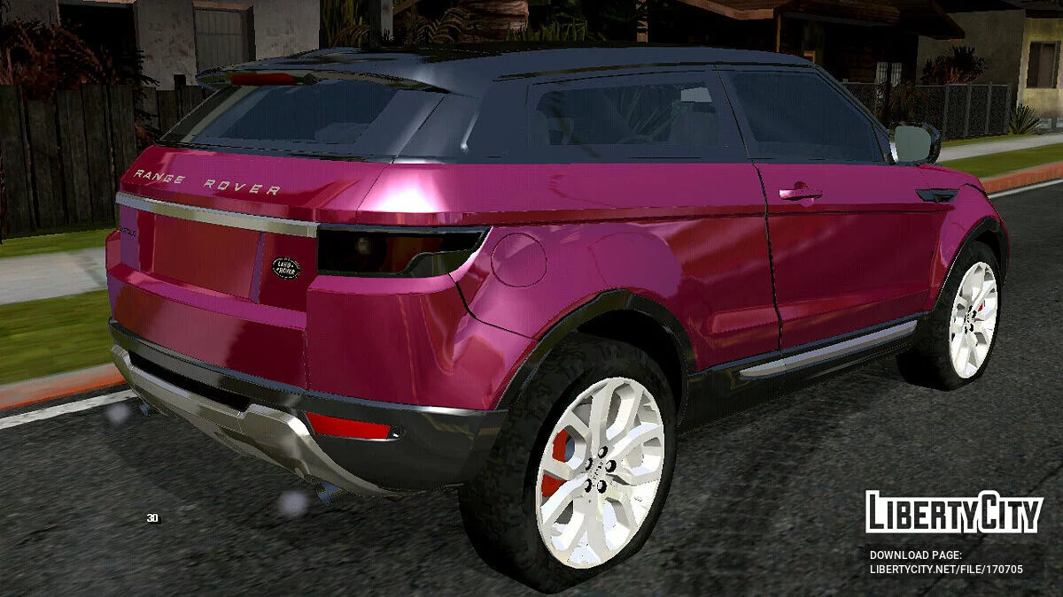 Range Rover Evoque (только DFF) / GTA San Andreas (iOS, Android)