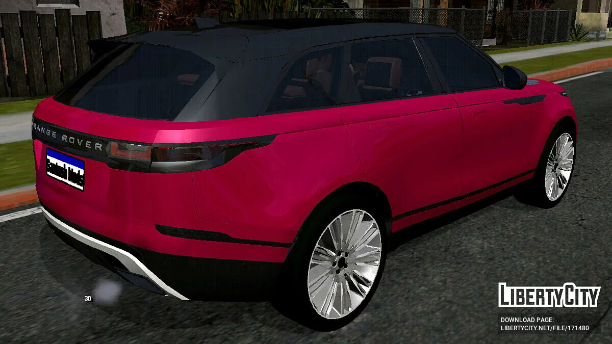 Range Rover Velar (только DFF) / GTA San Andreas (iOS, Android)