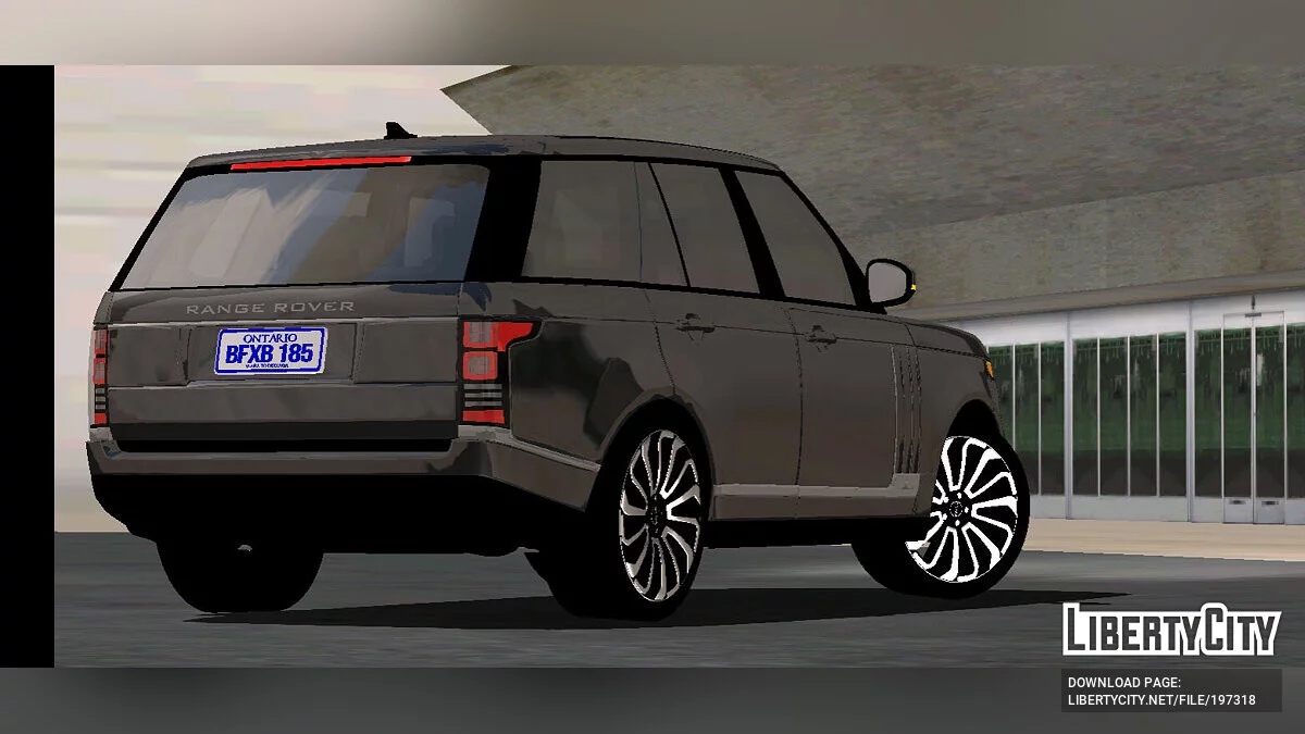 Range Rover SV Autobiography 2022 (только DFF) / GTA San Andreas (iOS, Android)