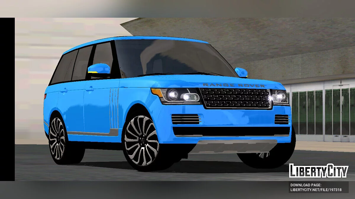 Range Rover SV Autobiography 2022 (только DFF) / GTA San Andreas (iOS, Android)