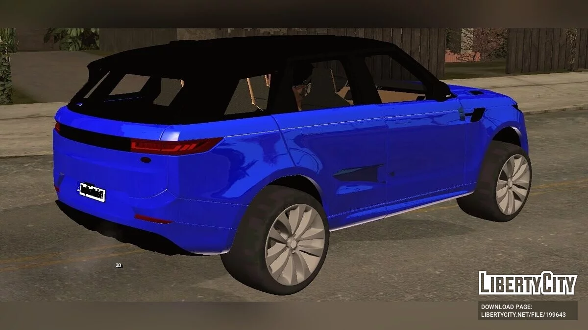 Land Rover Range Rover Sport HSE 2024 (только DFF) / GTA San Andreas (iOS, Android)