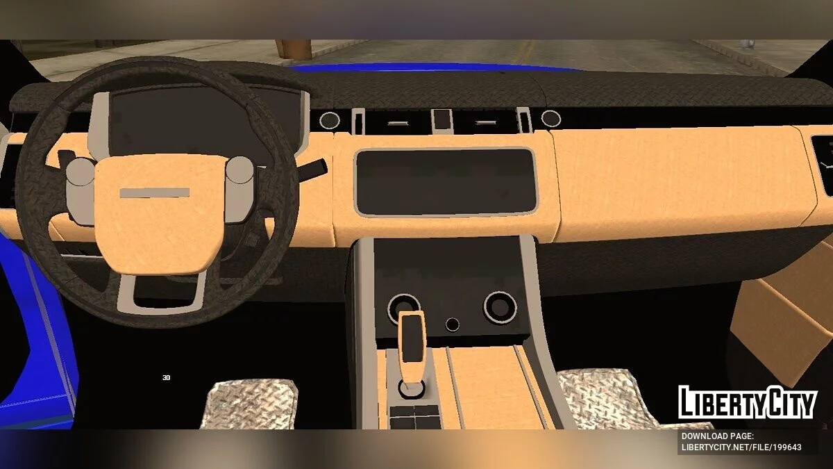 Land Rover Range Rover Sport HSE 2024 (только DFF) / GTA San Andreas (iOS, Android)