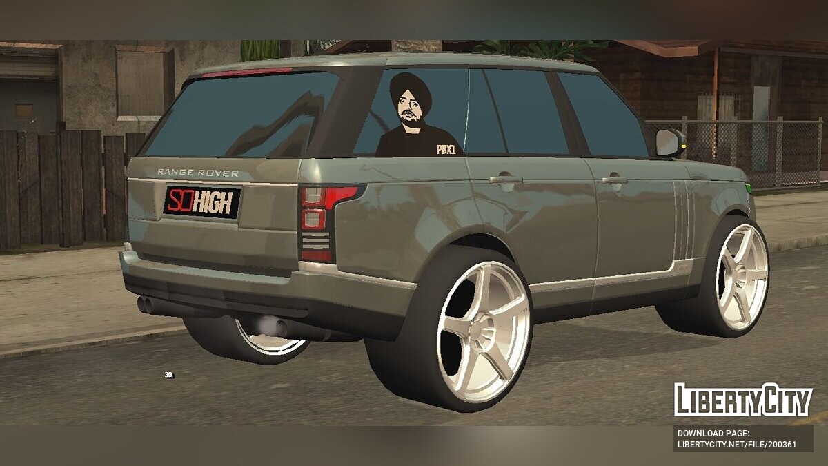 Скачать Land Rover Range Rover Sva 2022 (только DFF) для GTA San Andreas  (iOS, Android)