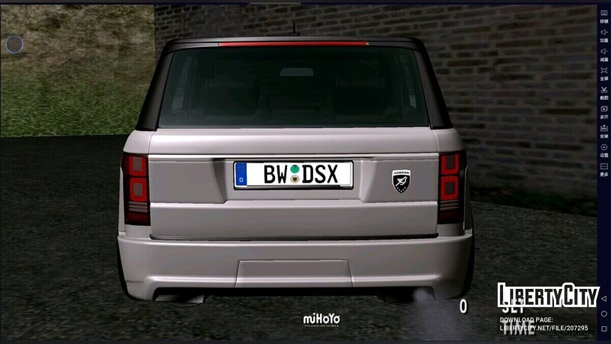 Скачать 2013 Land Rover Range Rover Hamman Mystère для GTA San Andreas  (iOS, Android)