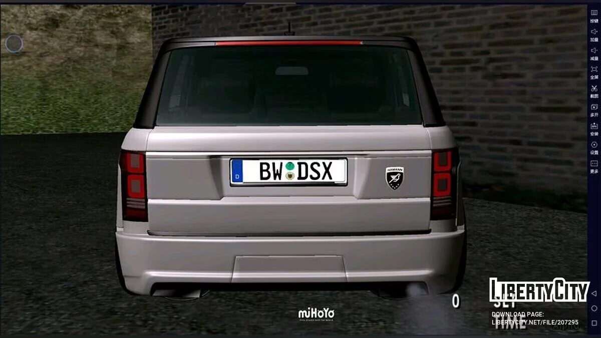 2013 Land Rover Range Rover Hamman Mystère / GTA San Andreas (iOS, Android)
