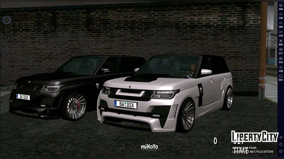 2013 Land Rover Range Rover Hamman Mystère / GTA San Andreas (iOS, Android)