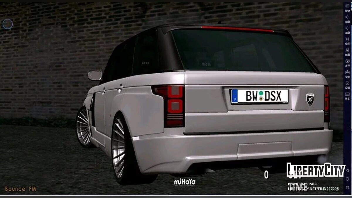 2013 Land Rover Range Rover Hamman Mystère / GTA San Andreas (iOS, Android)