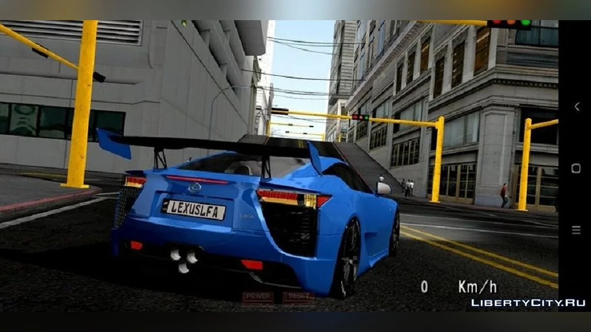 Lexus LFA / GTA San Andreas (iOS, Android)