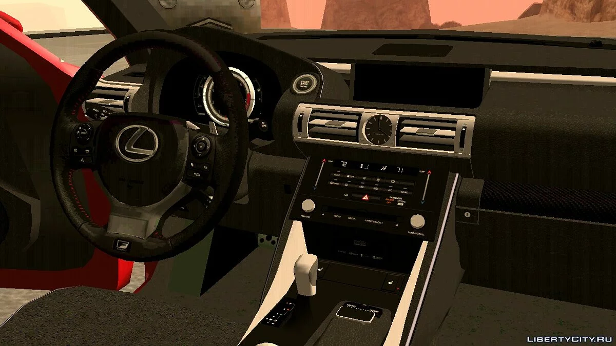 2014 Lexus IS350 FSPORT / GTA San Andreas (iOS, Android)