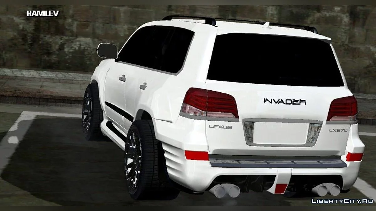 Lexus LX 570 INVADER / GTA San Andreas (iOS, Android)