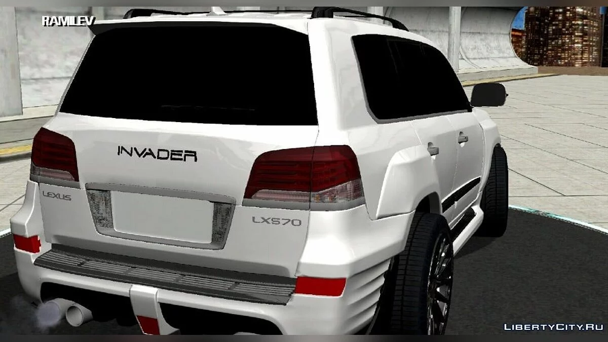 Lexus LX 570 INVADER / GTA San Andreas (iOS, Android)