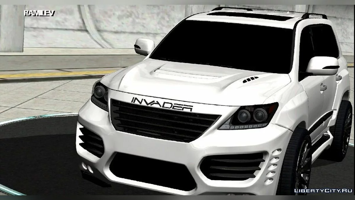 Lexus LX 570 INVADER / GTA San Andreas (iOS, Android)