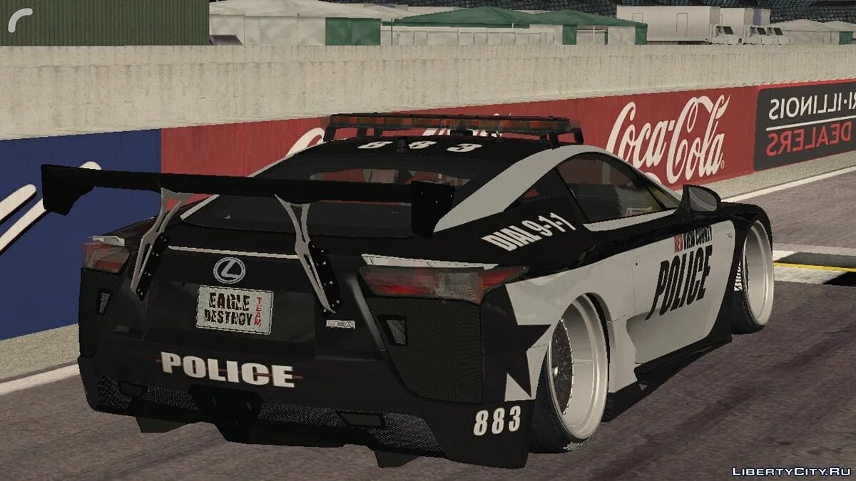 Lexus LFA - Полиция / GTA San Andreas (iOS, Android)