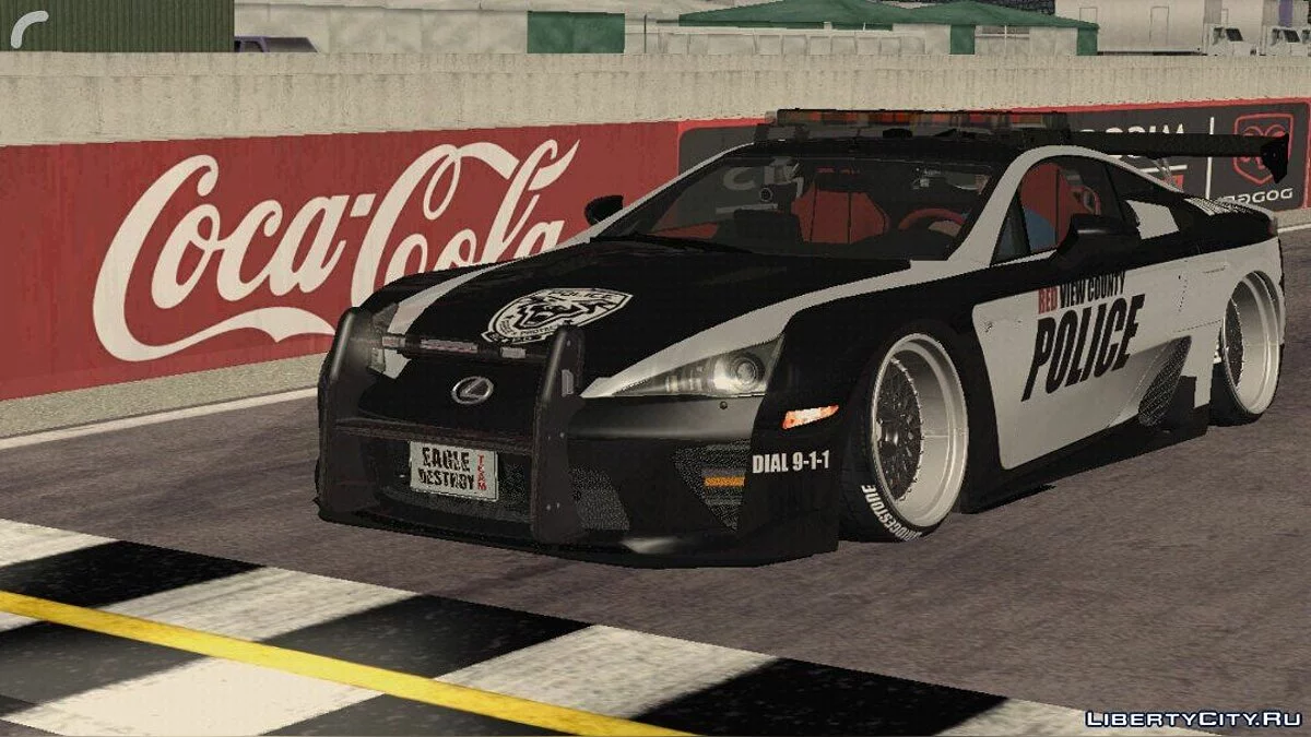 Lexus LFA - Полиция / GTA San Andreas (iOS, Android)
