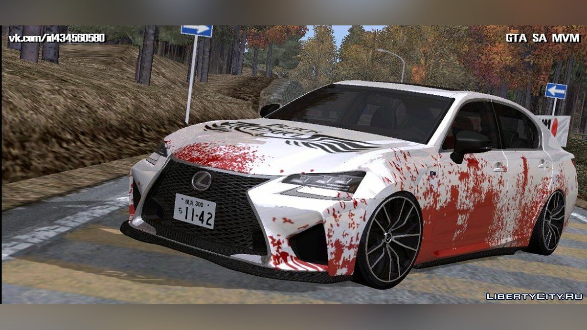 Скачать Lexus GS-F 2019 для GTA San Andreas (iOS, Android)