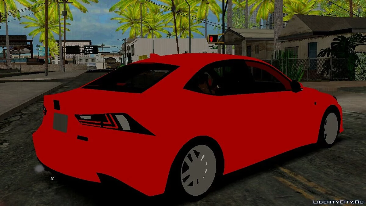 Lexus IS 350 2014 Sport (только DFF) / GTA San Andreas (iOS, Android)