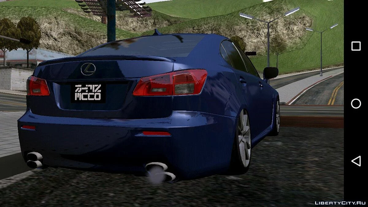 Lexus IS-F (только DFF) / GTA San Andreas (iOS, Android)