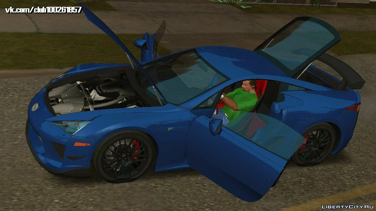 Lexus LFA 2011 / GTA San Andreas (iOS, Android)