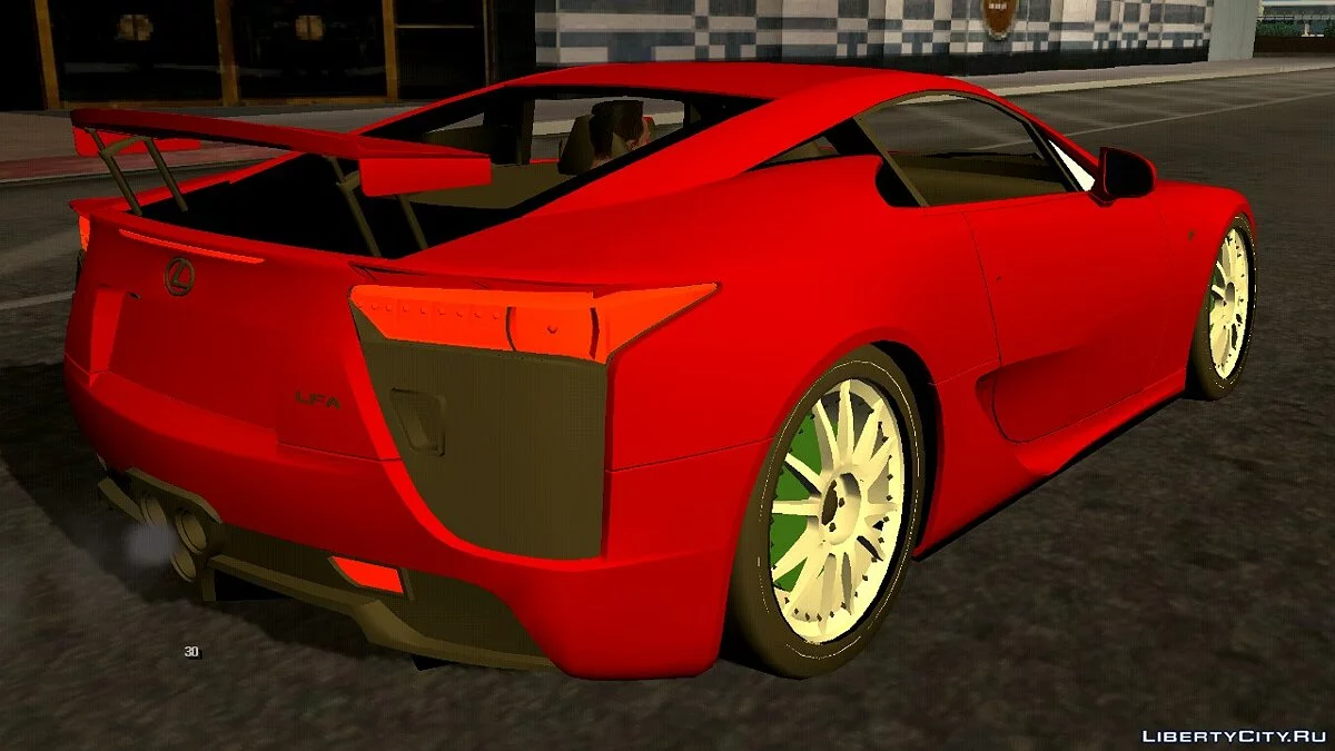 Lexus LFA (только DFF) / GTA San Andreas (iOS, Android)