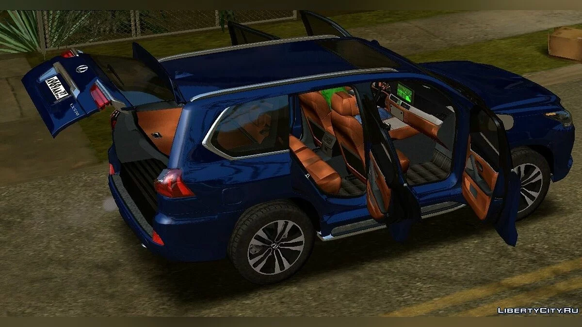 Lexus LX 570 2016 v0.2 (только DFF) / GTA San Andreas (iOS, Android)