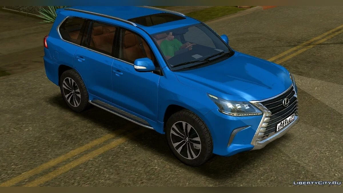 Lexus LX 570 2016 v0.2 (только DFF) / GTA San Andreas (iOS, Android)