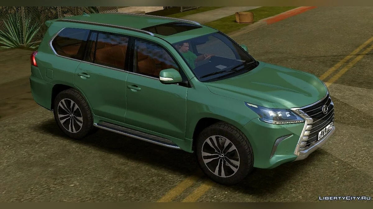 Lexus LX 570 2016 v0.2 (только DFF) / GTA San Andreas (iOS, Android)
