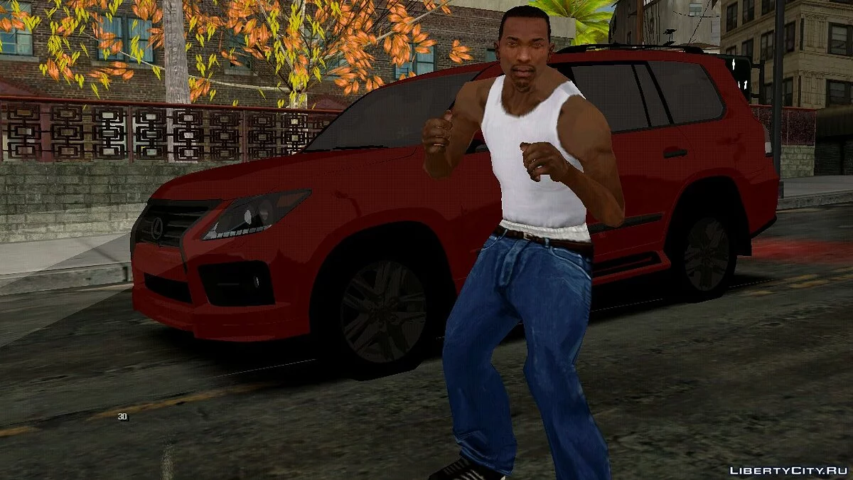 Lexus LX 570 (только DFF) / GTA San Andreas (iOS, Android)