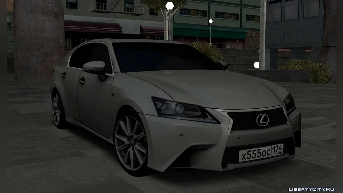 Lexus GS350 F / GTA San Andreas (iOS, Android)