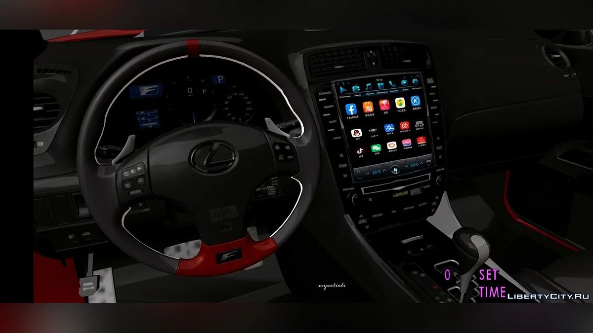 2008 Lexus IS F-Sport Wald / GTA San Andreas (iOS, Android)