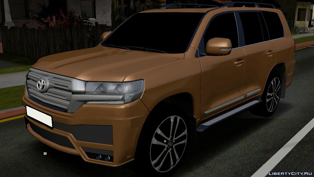 Скачать Toyota Land Cruiser 200 (только DFF) для GTA San Andreas (iOS,  Android)