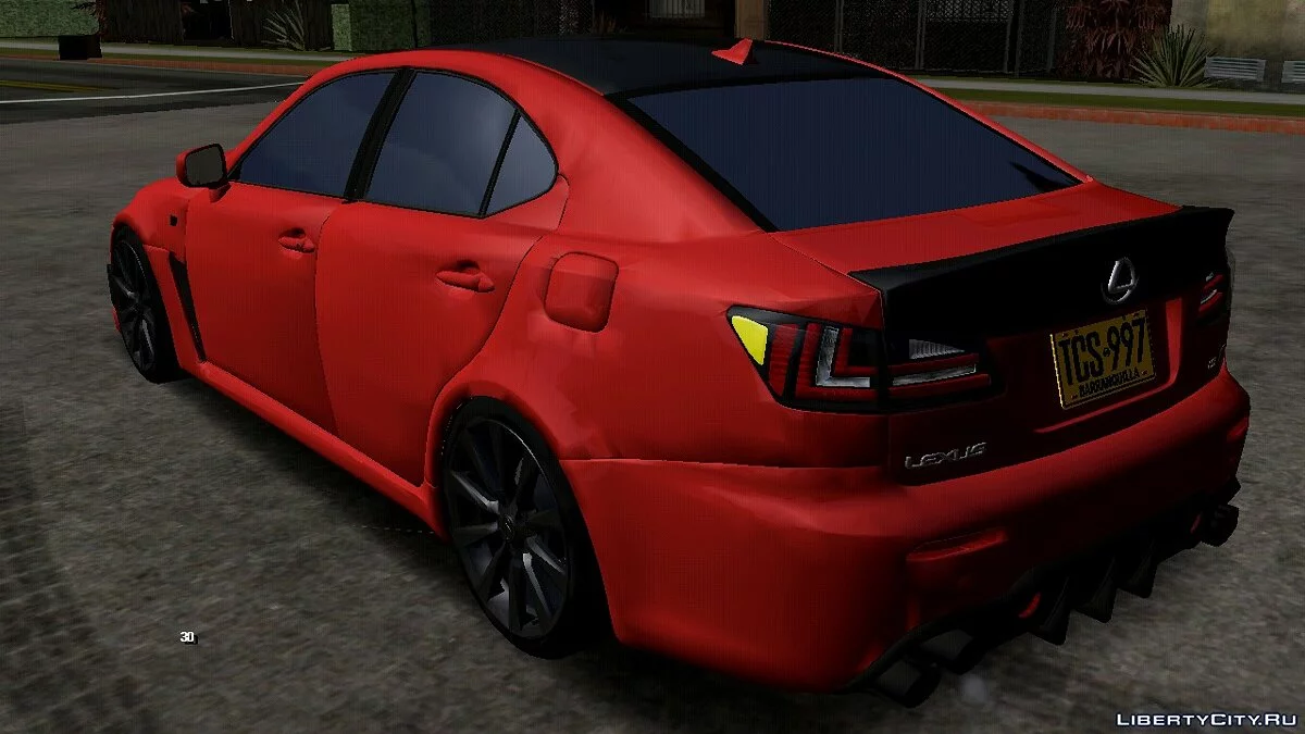 Lexus IS-F (только DFF) / GTA San Andreas (iOS, Android)