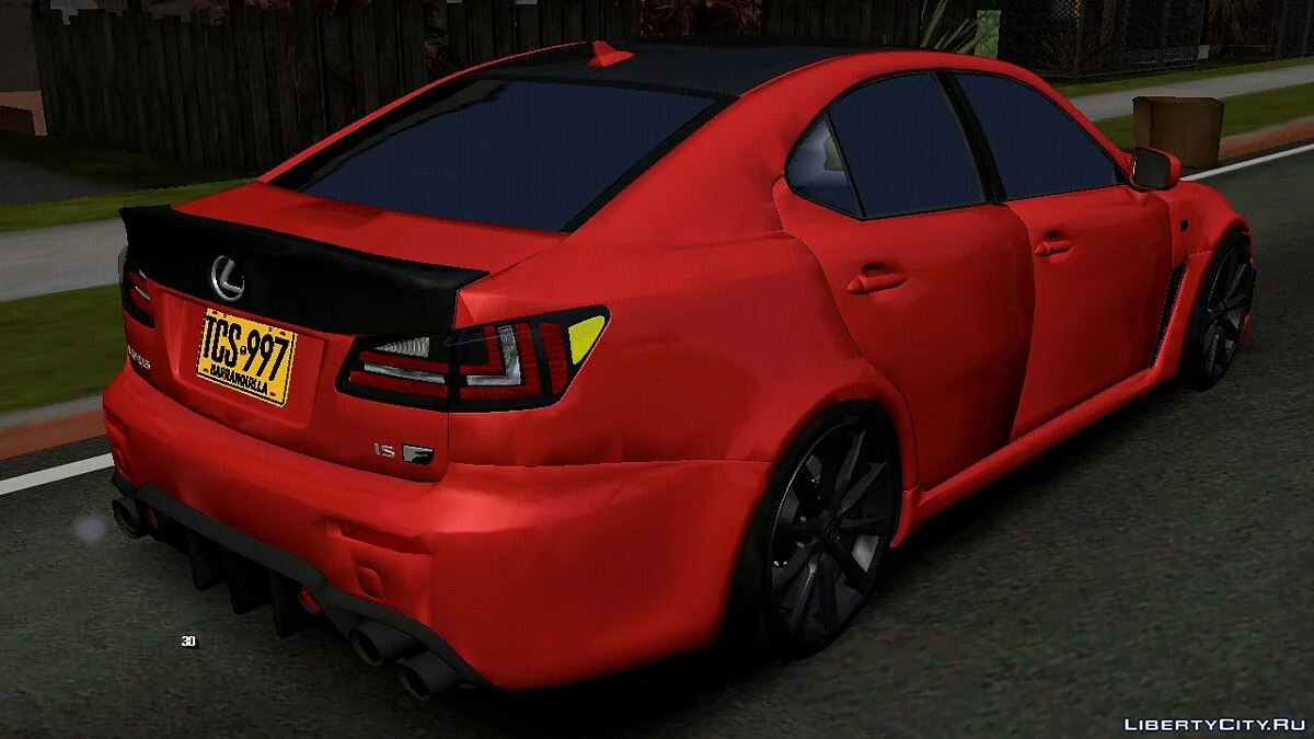 Lexus IS-F (только DFF) / GTA San Andreas (iOS, Android)