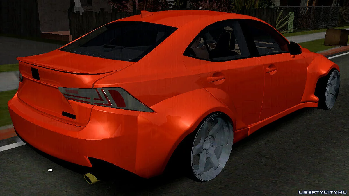 2015 Lexus IS350 (только DFF) / GTA San Andreas (iOS, Android)