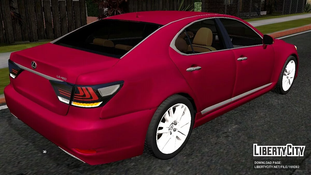Lexus LS460 (только DFF) / GTA San Andreas (iOS, Android)