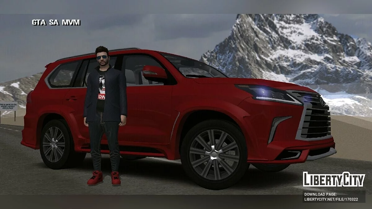 Lexus 570 / GTA San Andreas (iOS, Android)