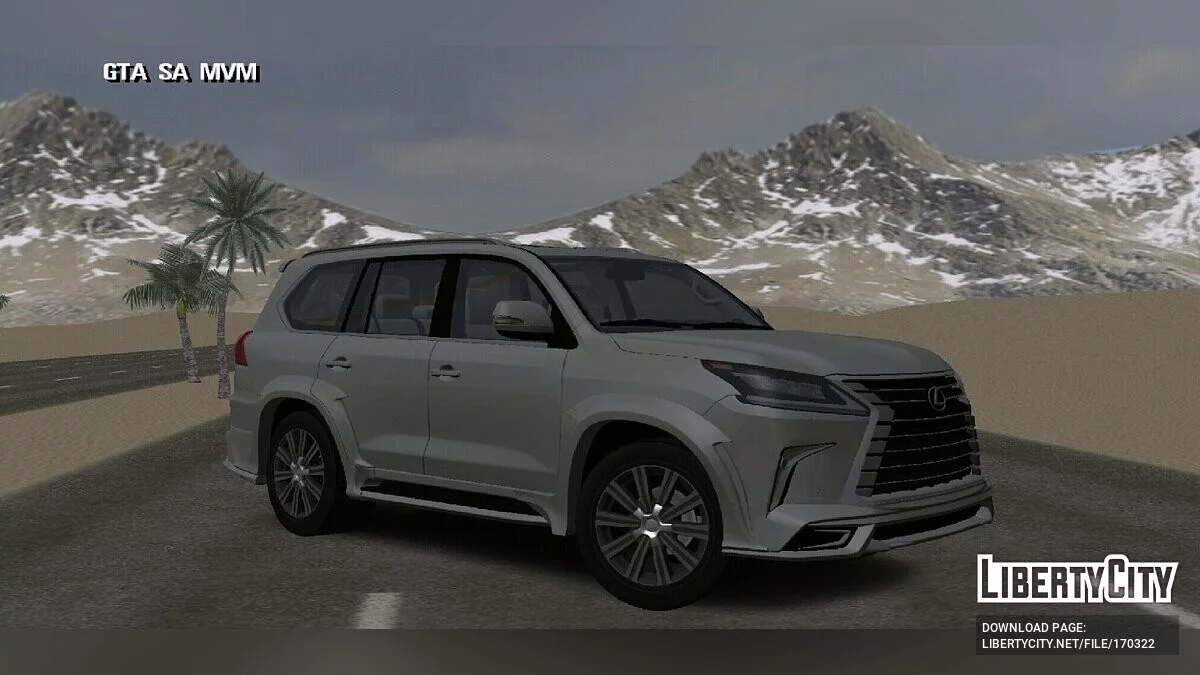Lexus 570 / GTA San Andreas (iOS, Android)