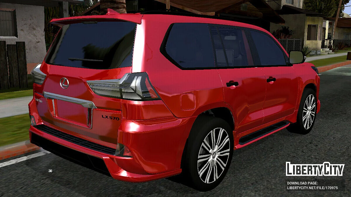 Lexus LX 570 (только DFF) / GTA San Andreas (iOS, Android)