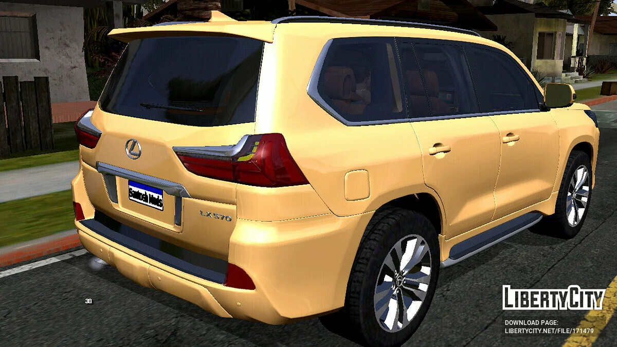 Lexus LX 570 (только DFF) / GTA San Andreas (iOS, Android)