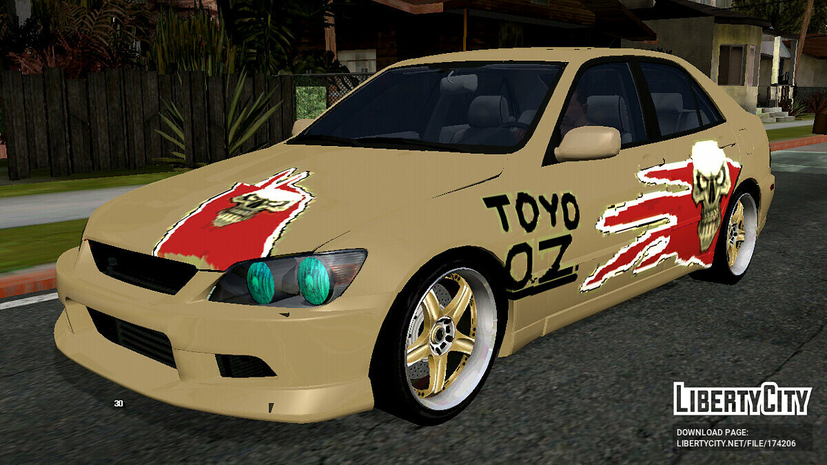 Скачать Lexus IS300 из Need For Speed: Most Wanted для GTA San Andreas  (iOS, Android)