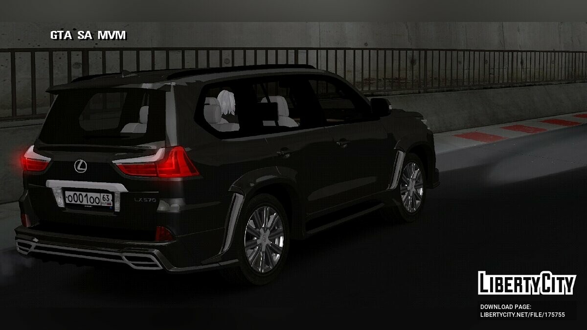 Скачать Lexus LX570 для GTA San Andreas (iOS, Android)