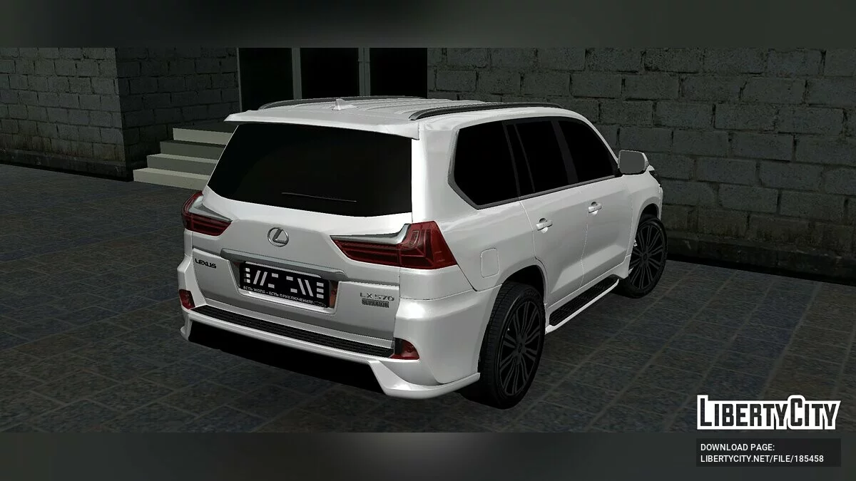 Lexus LX 570 / GTA San Andreas (iOS, Android)