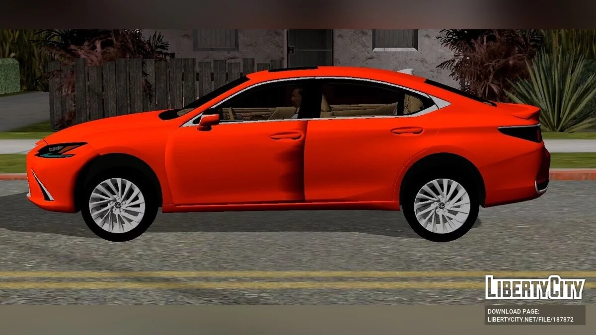 Lexus ES300H 2023 (только DFF) / GTA San Andreas (iOS, Android)