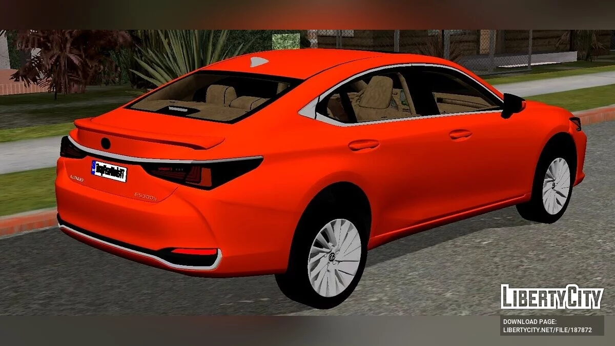 Lexus ES300H 2023 (только DFF) / GTA San Andreas (iOS, Android)
