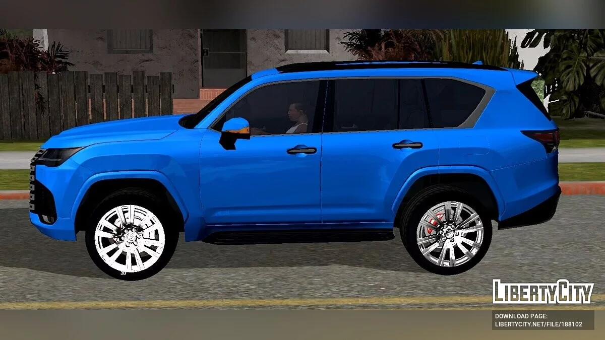 Lexus LX600 (только DFF) / GTA San Andreas (iOS, Android)