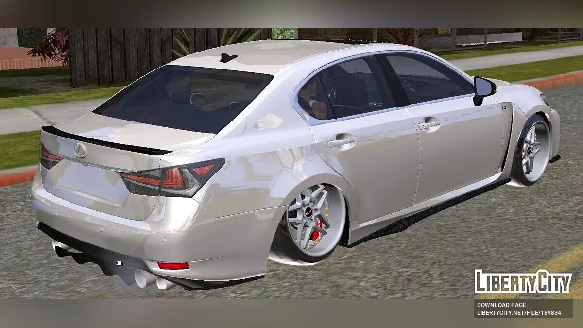 Lexus GS-F 2019 Royal Stance / GTA San Andreas (iOS, Android)