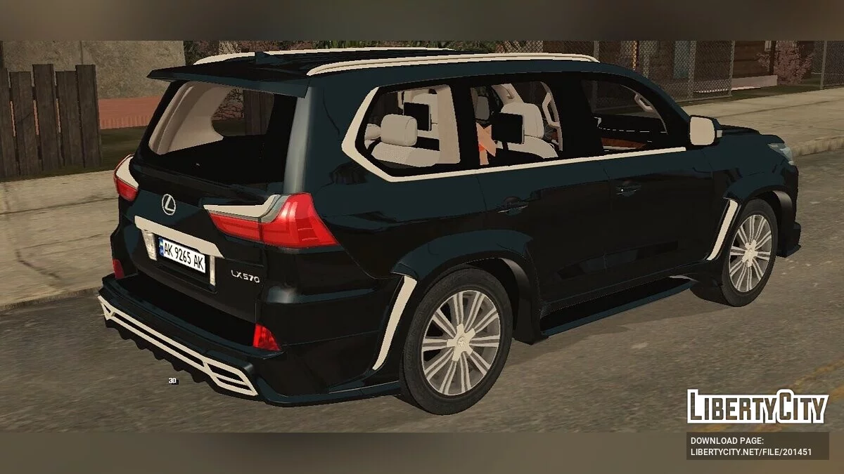 Lexus LX570 / GTA San Andreas (iOS, Android)