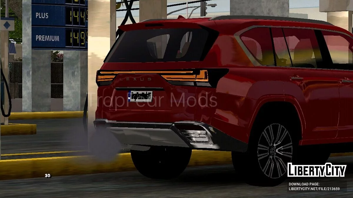 2024 Lexus LX 600 (DFF Only) / GTA San Andreas (iOS, Android)