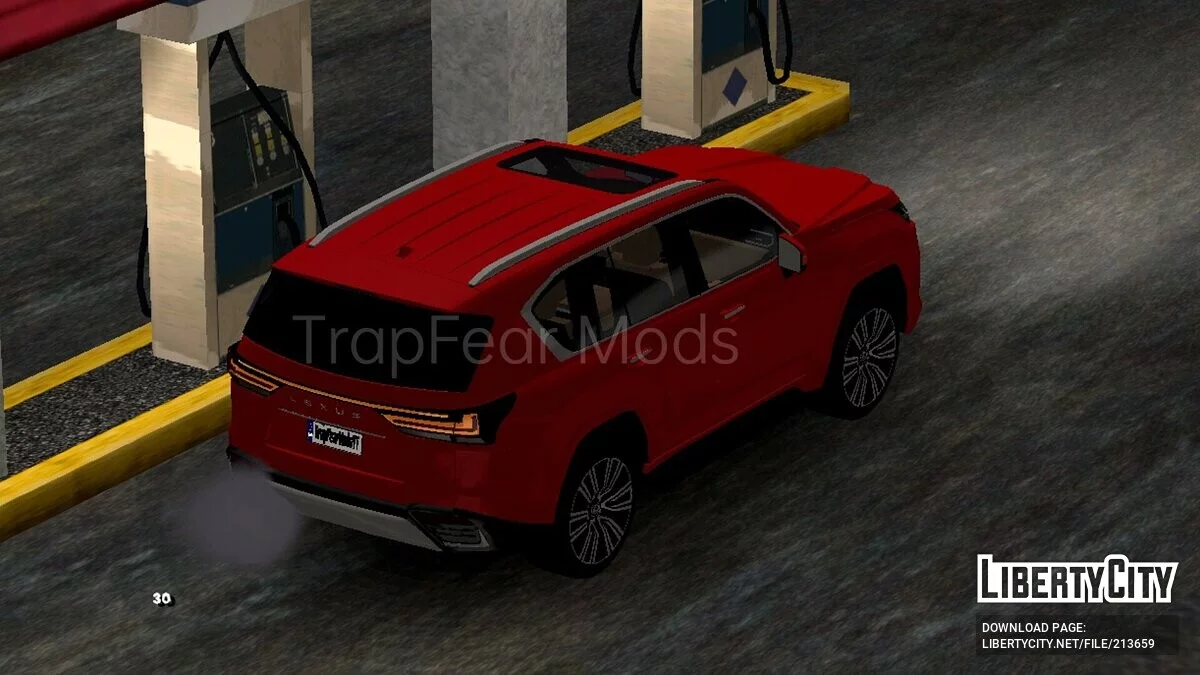 2024 Lexus LX 600 (DFF Only) / GTA San Andreas (iOS, Android)