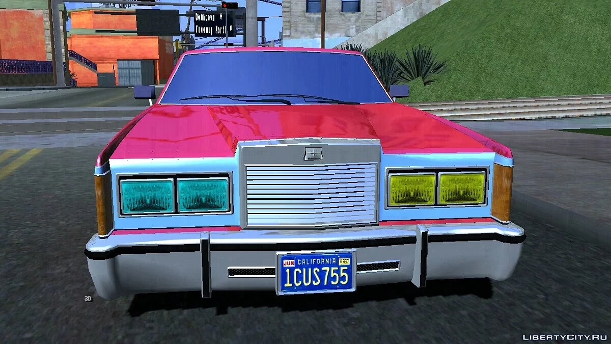 1977 Lincoln Continental Mark V (Virgo style) v1.0 / GTA San Andreas (iOS, Android)