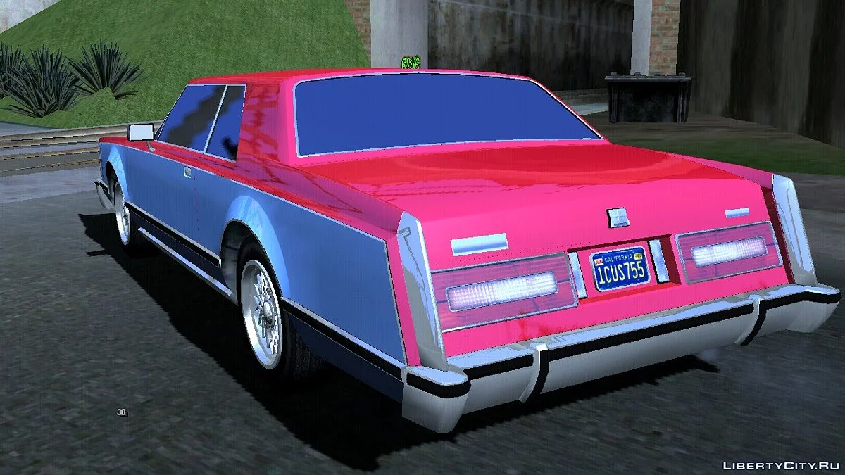 1977 Lincoln Continental Mark V (Virgo style) v1.0 / GTA San Andreas (iOS, Android)
